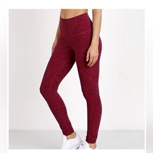 Beyond Yoga Bottoms in Maroon
